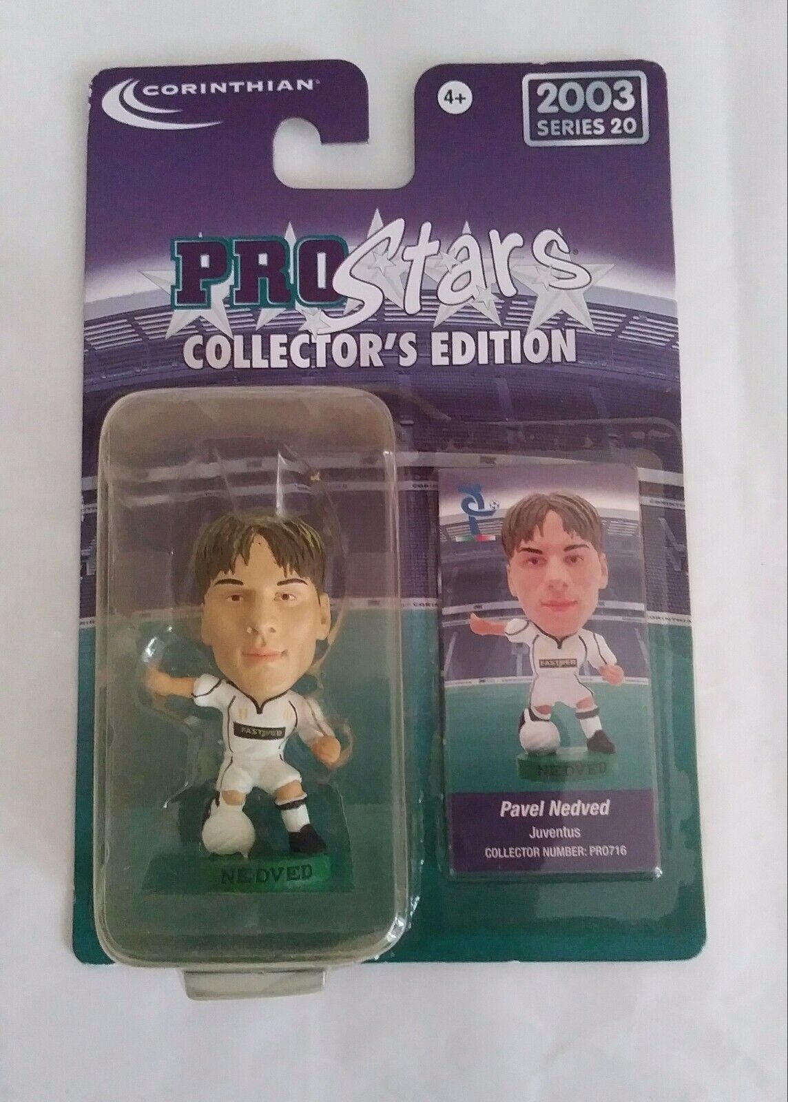 CORINTHIAN PROSTARS-SUPERSTARS SCEGLI LE ACTION FIGURES DAL MENU A TENDINA