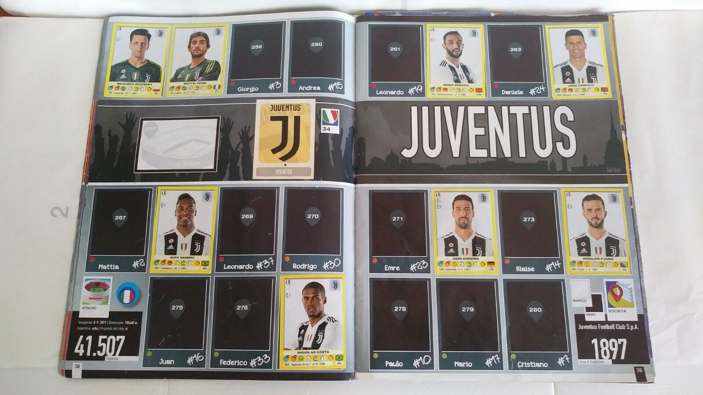 ALBUM CALCIATORI PANINI 2018-19 DA RECUPERO