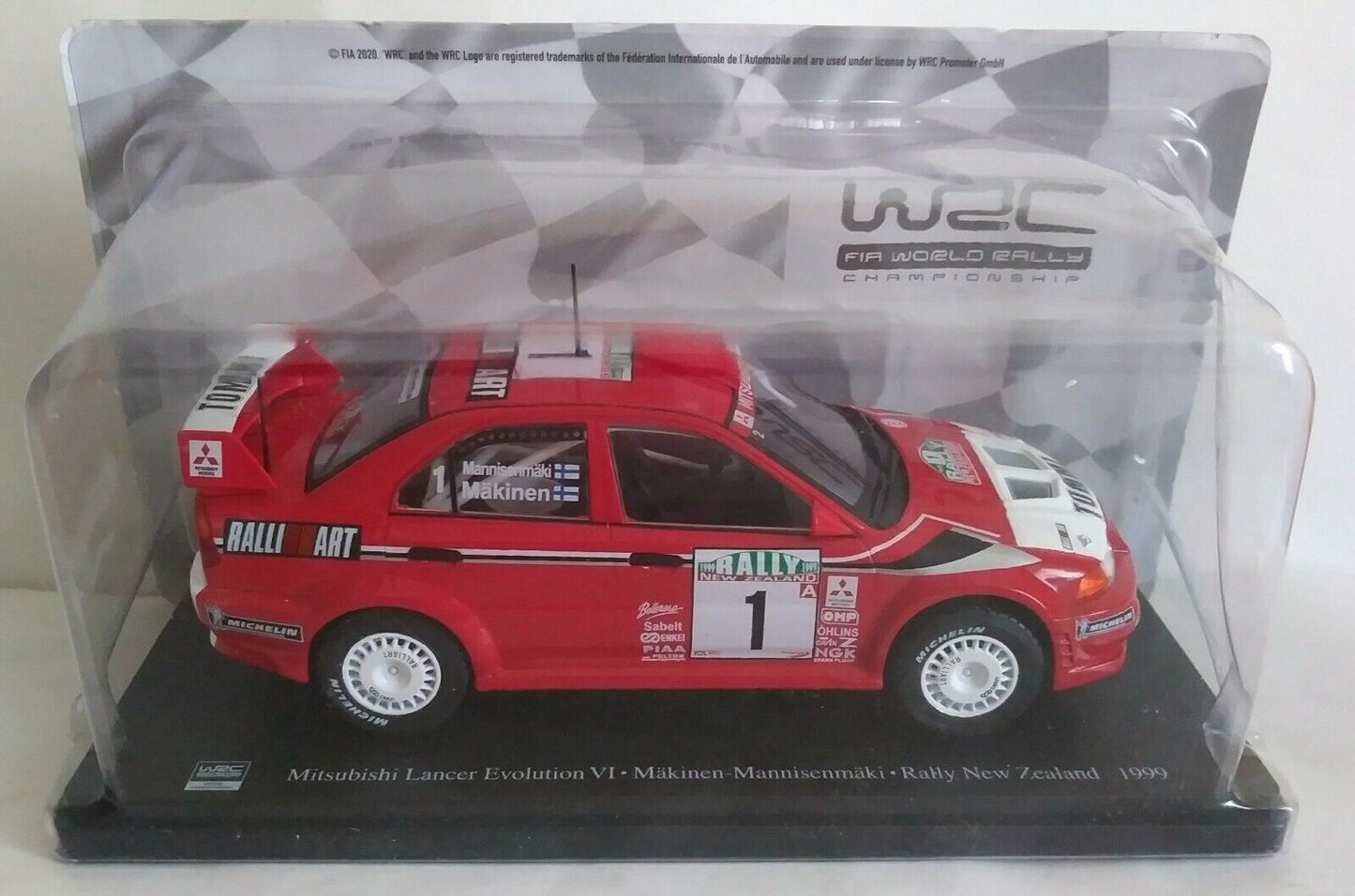 WRC FIA WORLD RALLY CHAMPIONSHIP 1:24 SCEGLI DAL MENU A TENDINA