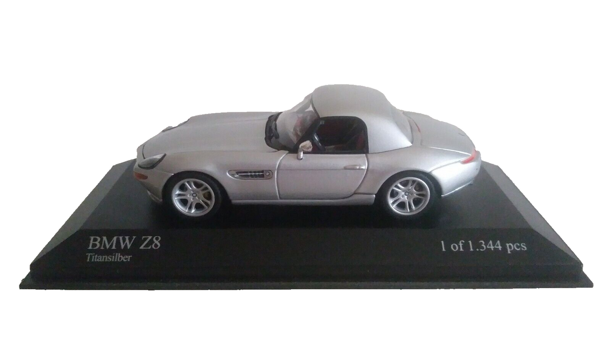 BMW Z8 HARDTOP 2000 MINICHAMPS SCALA 1/43