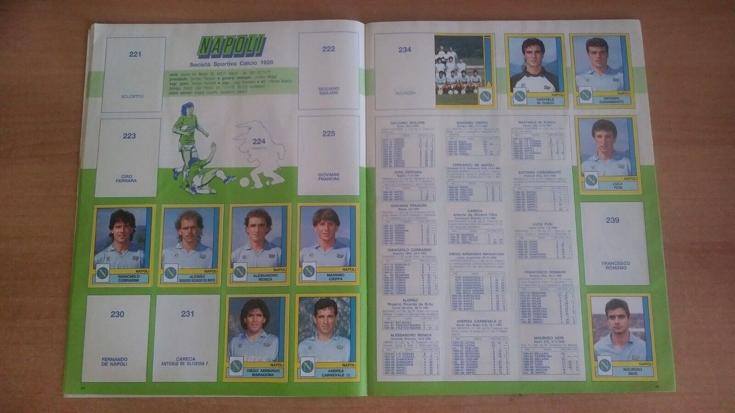 ALBUM CALCIATORI PANINI 1988-89