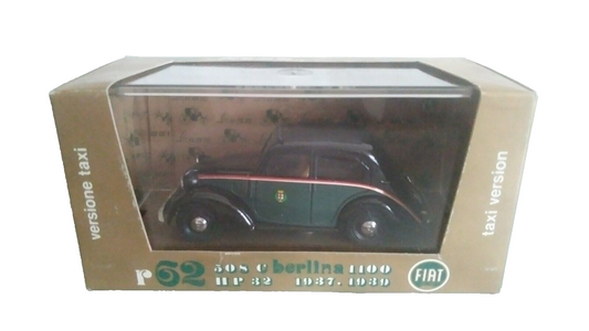 FIAT 508C BERLINA TAXI 1937-1939 BRUMM 1/43