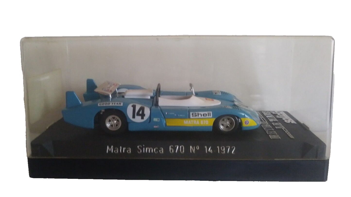 MATRA SIMCA 670 N. 14 1972 SOLIDO SCALA 1/43