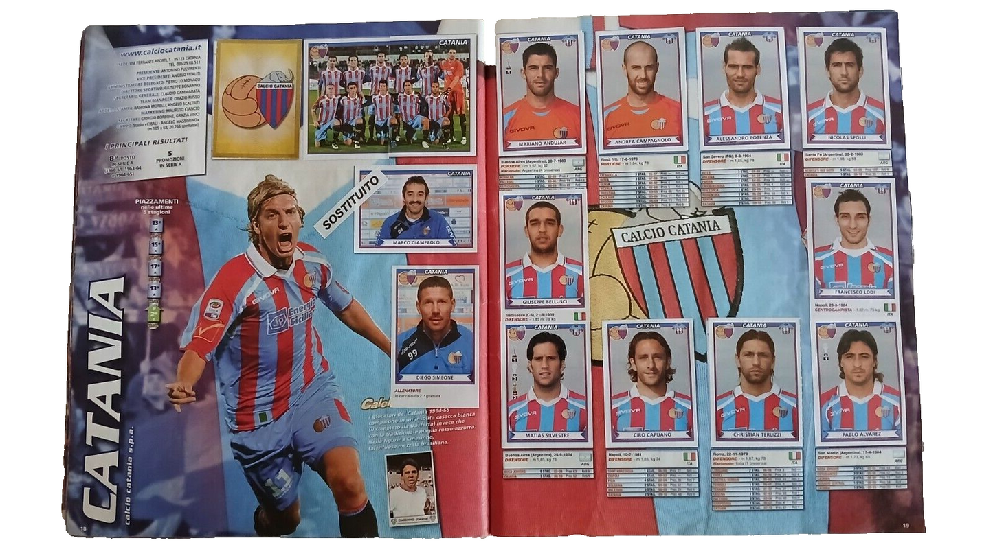 ALBUM CALCIATORI PANINI 2010-2011 COMPLETO/FULL