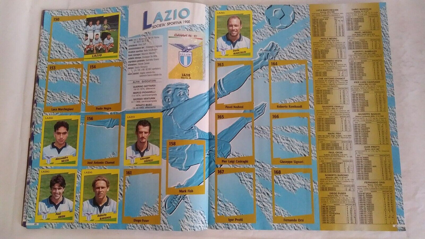 ALBUM CALCIATORI PANINI 1996-97 LIMITED EDITION