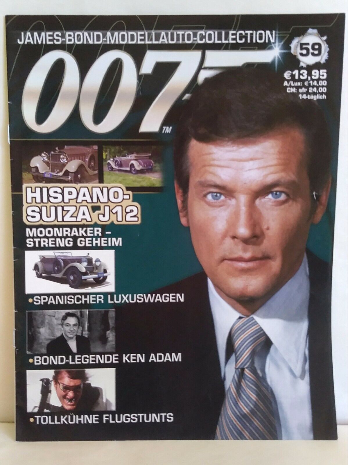 JAMES BOND COLLECTION FASCICOLI SCEGLI DAL MENU A TENDINA