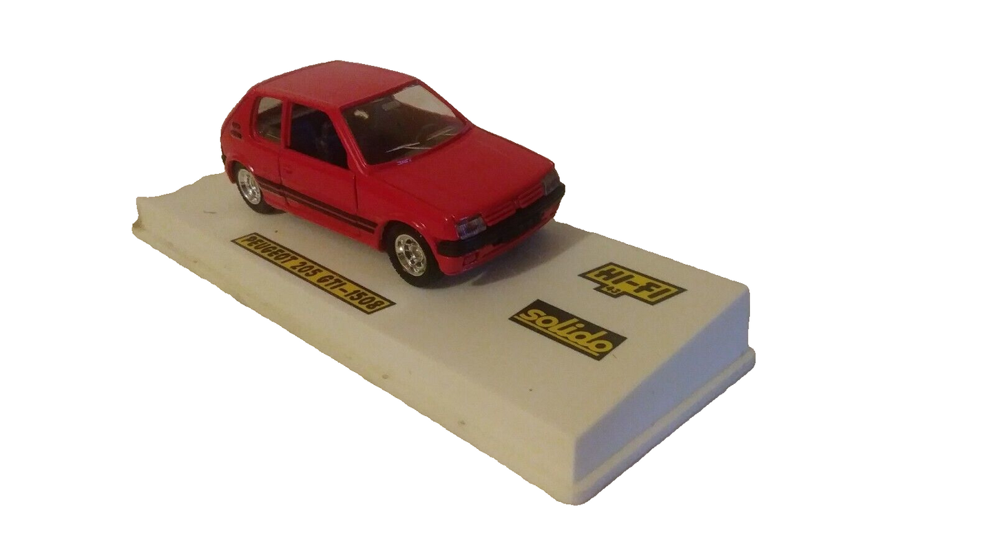 PEUGEOT 205 GTI SOLIDO 1/43