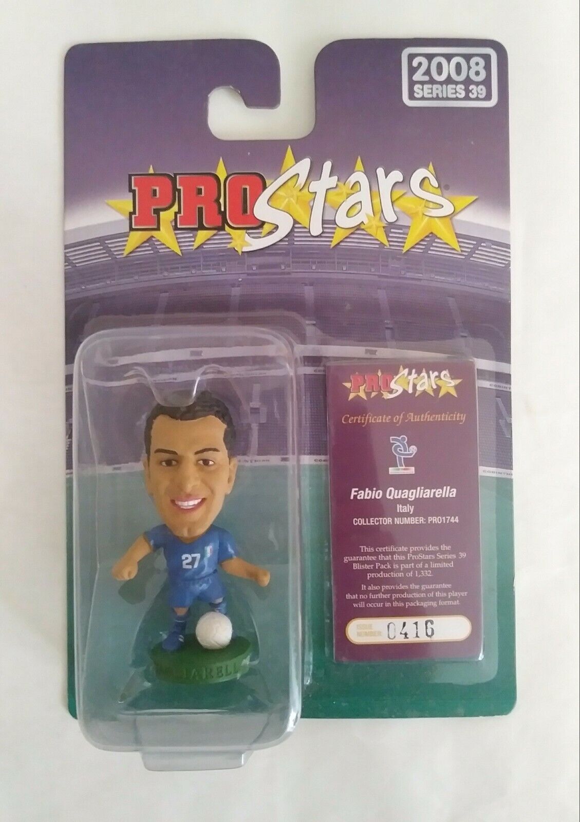 CORINTHIAN PROSTARS-SUPERSTARS SCEGLI LE ACTION FIGURES DAL MENU A TENDINA