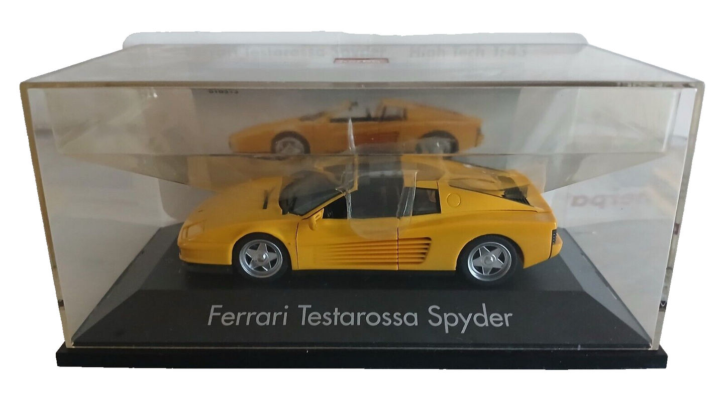 FERRARI TESTAROSSA SPYDER HERPA SCALA 1/43