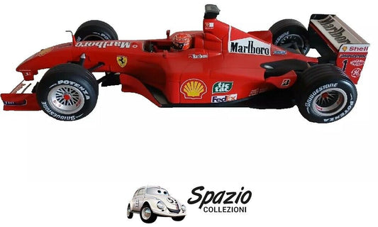 FERRARI F2001 "MICHAEL SCHUMACHER" HOTWHEELS SCALA 1/18