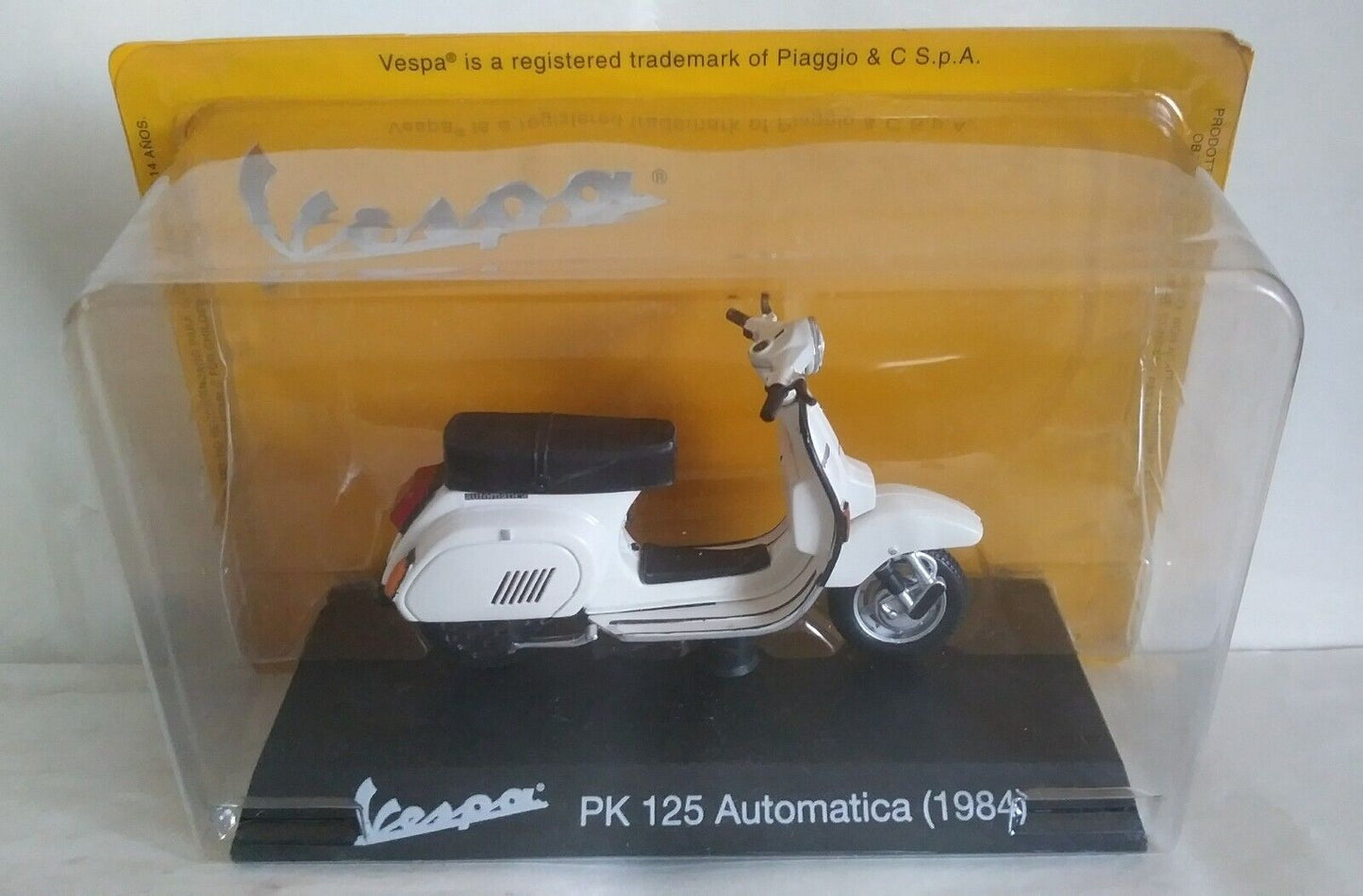 PASSIONE VESPA 1:18 SCEGLI DAL MENU A TENDINA