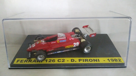 FERRARI 126 C2 - 1982 DIDIER PIRONI SCALA 1/43