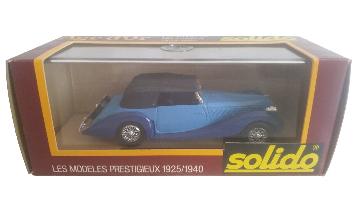 DELAHAYE 135M - 1939 SOLIDO 1/43