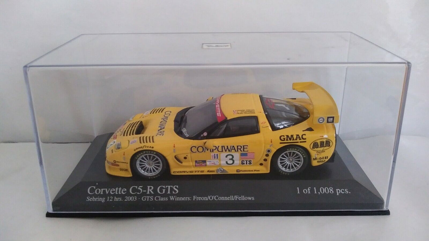 CHEVROLET CORVETTE SEBRING 12H 2003 MINICHAMPS SCALA 1/43