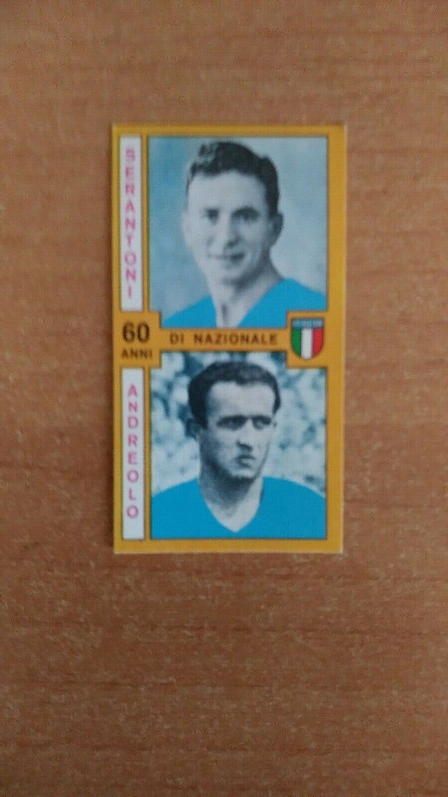 FIGURINE CALCIATORI PANINI 1969-70 SCEGLI DAL MENU A TENDINA