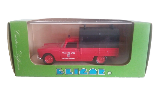 PEUGEOT 404 PICK-UP "POMPIERS" 1964 ELIGOR SCALA 1/43