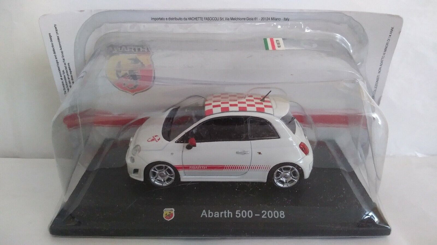 ABARTH COLLECTION 1:43 SCEGLI DAL MENU A TENDINA