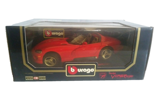 DODGE VIPER RT/10 BURAGO SCALA 1/18