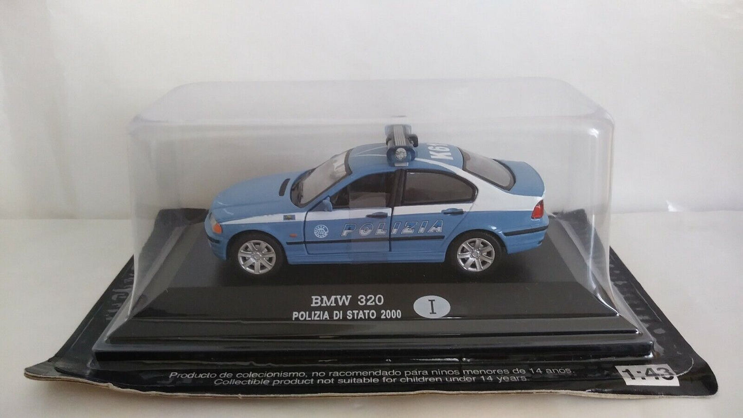 AUTO DELLA POLIZIA DA COLLEZIONE 1:43 SCEGLI DAL MENU A TENDINA