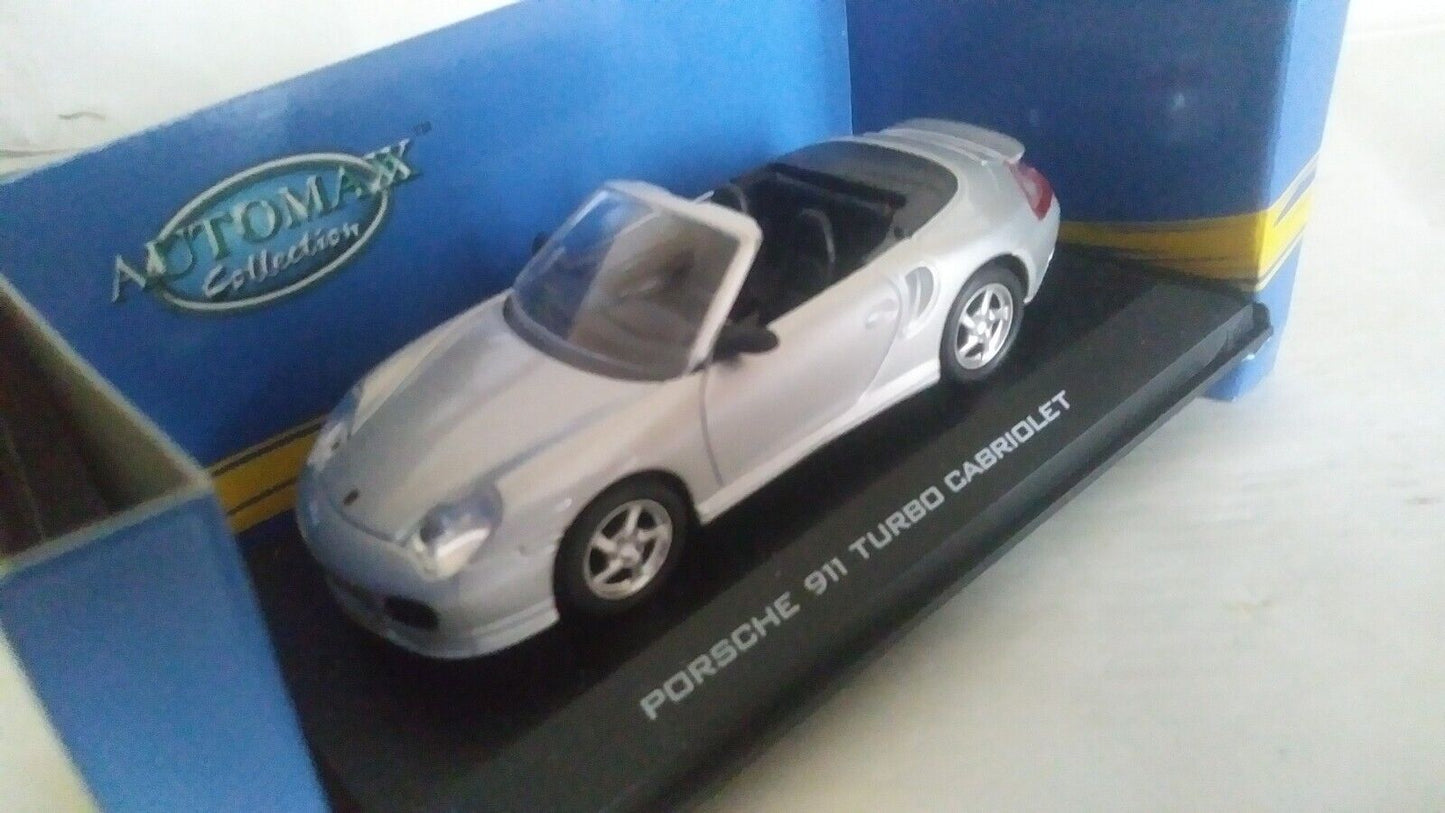 PORSCHE 911 TURBO CABRIOLET COLLECTION SCALA 1/43