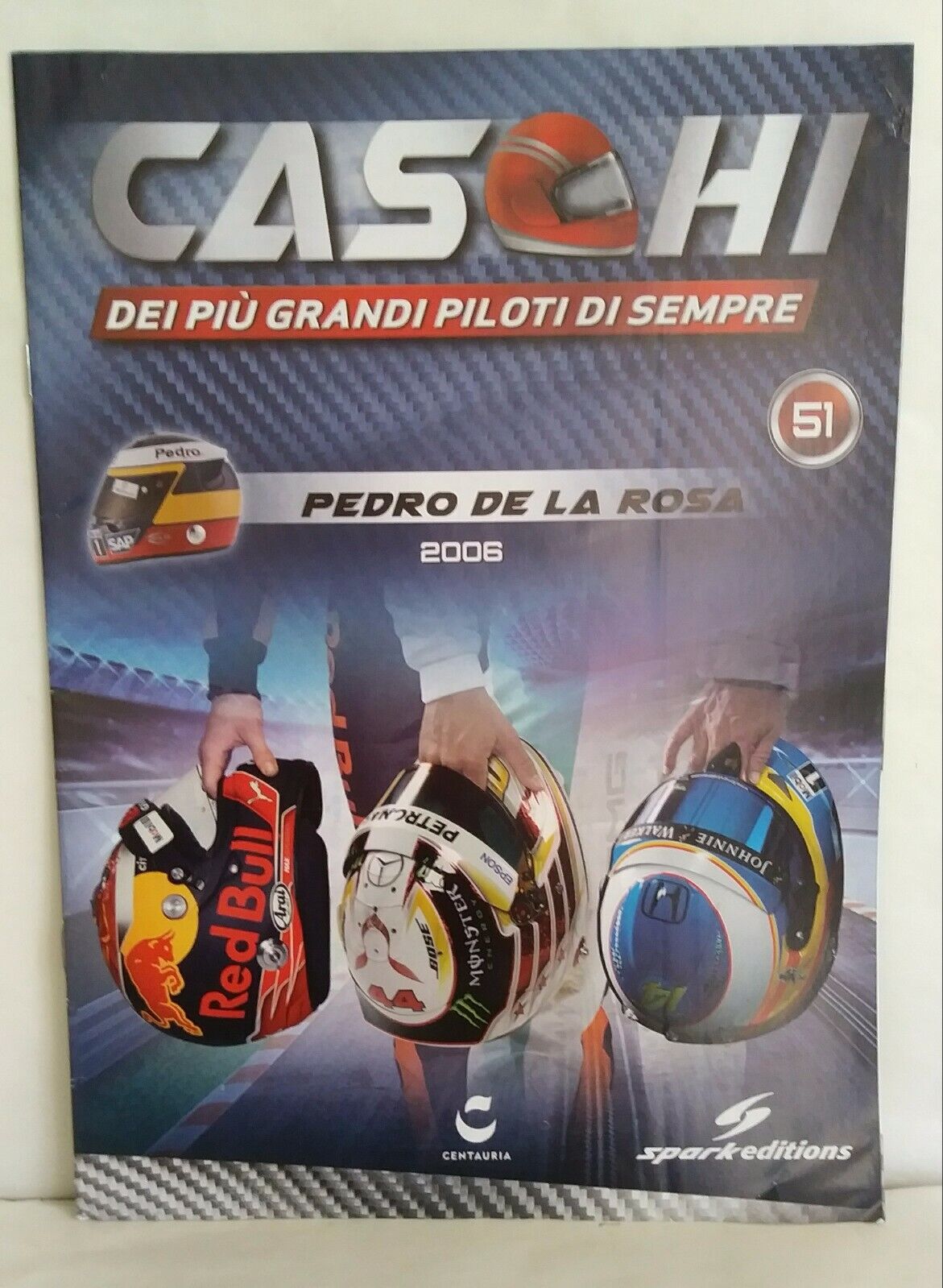 CASCHI F1 FASCICOLI SCEGLI DAL MENU A TENDINA