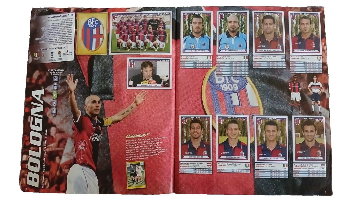 ALBUM CALCIATORI PANINI 2010-2011 COMPLETO/FULL