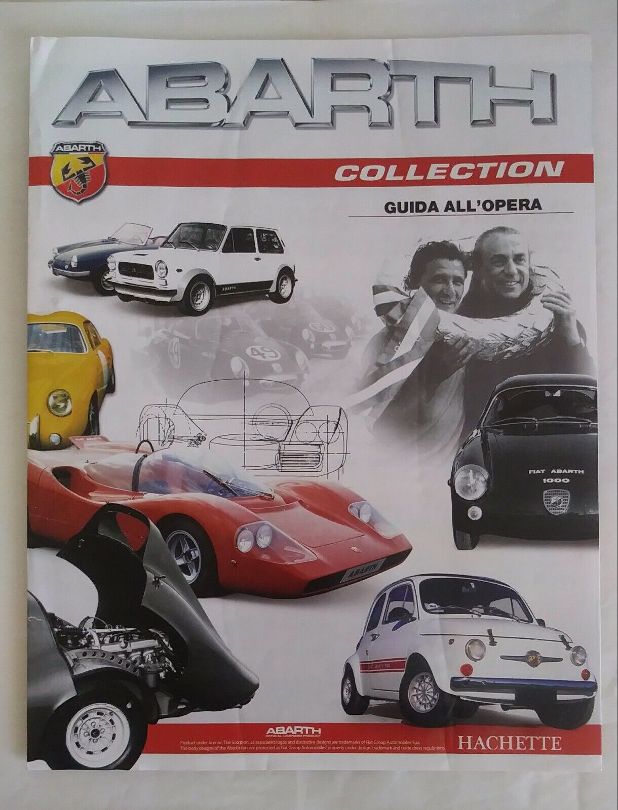 ABARTH COLLECTION FASCICOLI SCEGLI DAL MENU A TENDINA