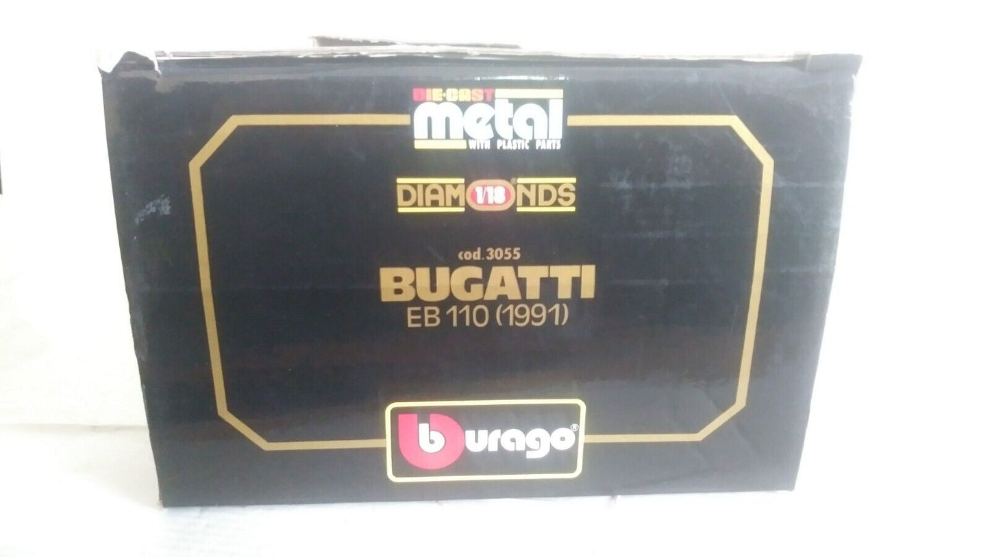 BUGATTI EB 110 1991 BURAGO SCALA 1/18