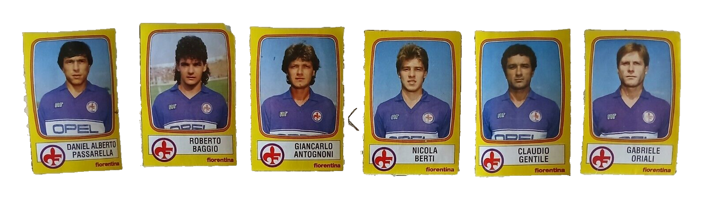 LOTTO 606 FIGURINE CALCIATORI PANINI 1985-86 DA RECUPERO