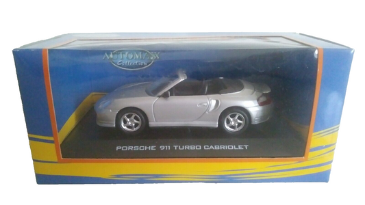 PORSCHE 911 TURBO CABRIOLET COLLECTION SCALA 1/43