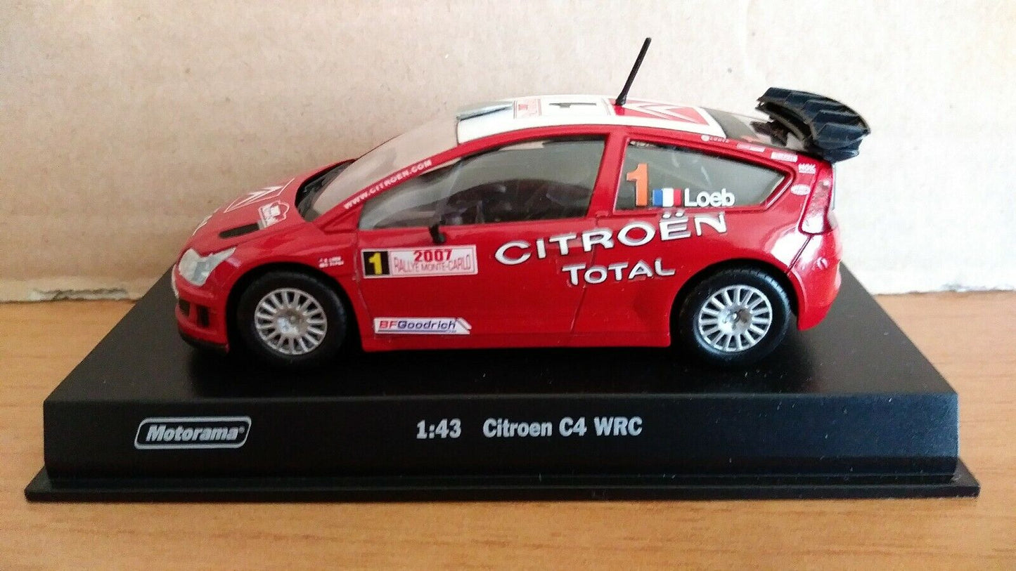 CITROEN C4 WRC MOTORAMA SCALA 1/43