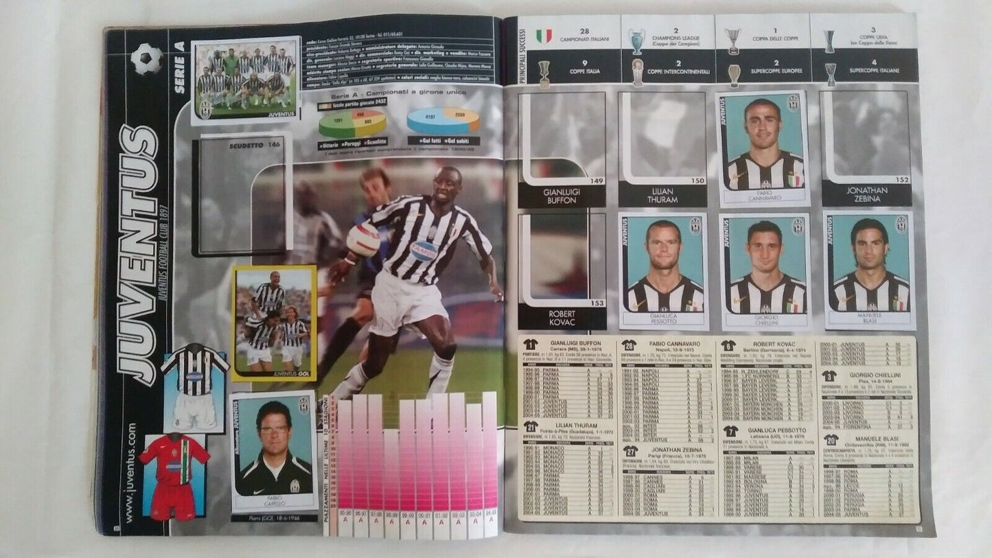 ALBUM CALCIATORI PANINI 2005-06