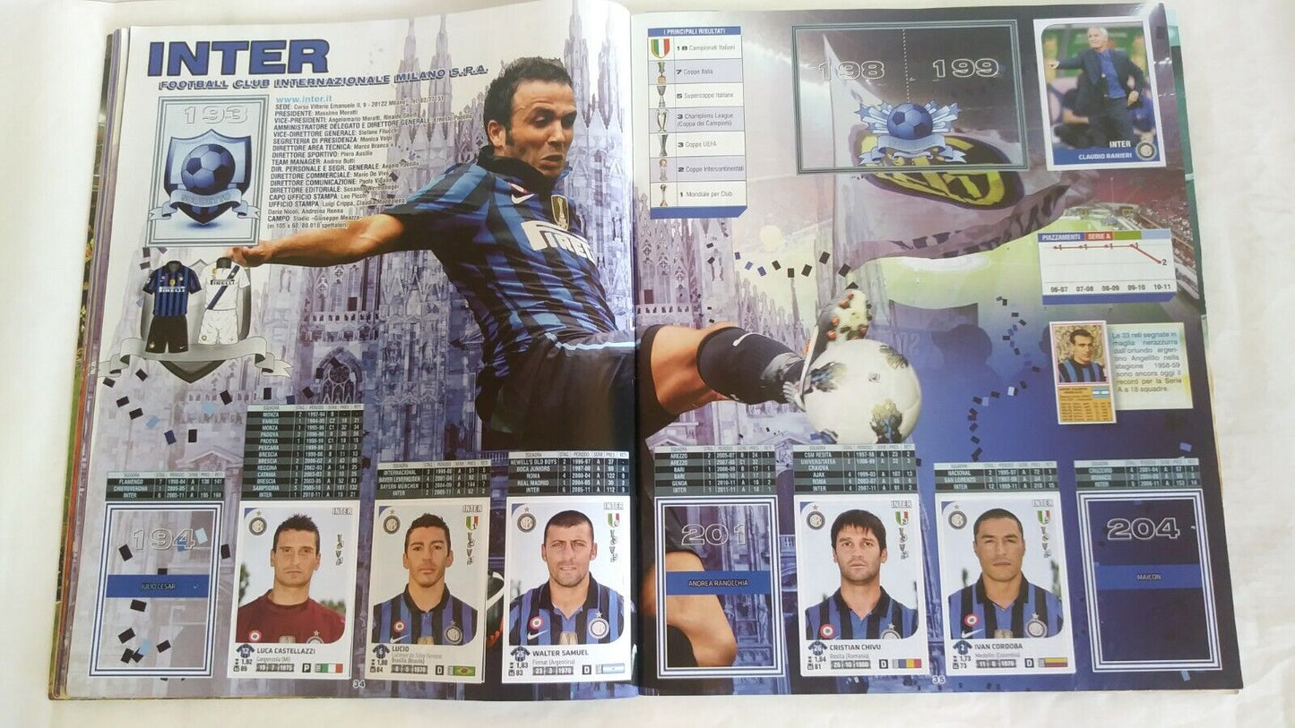 ALBUM CALCIATORI PANINI 2011-12 DA RECUPERO