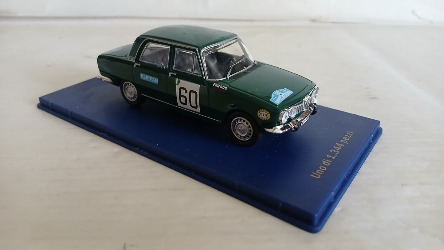 ALFA ROMEO 1750 BERLINA COPPA DELLE ALPI 1968 M4 1/43