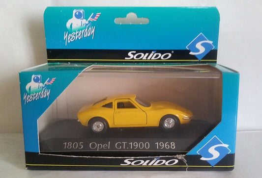 OPEL GT 1900 1968 SOLIDO SCALA 1/43