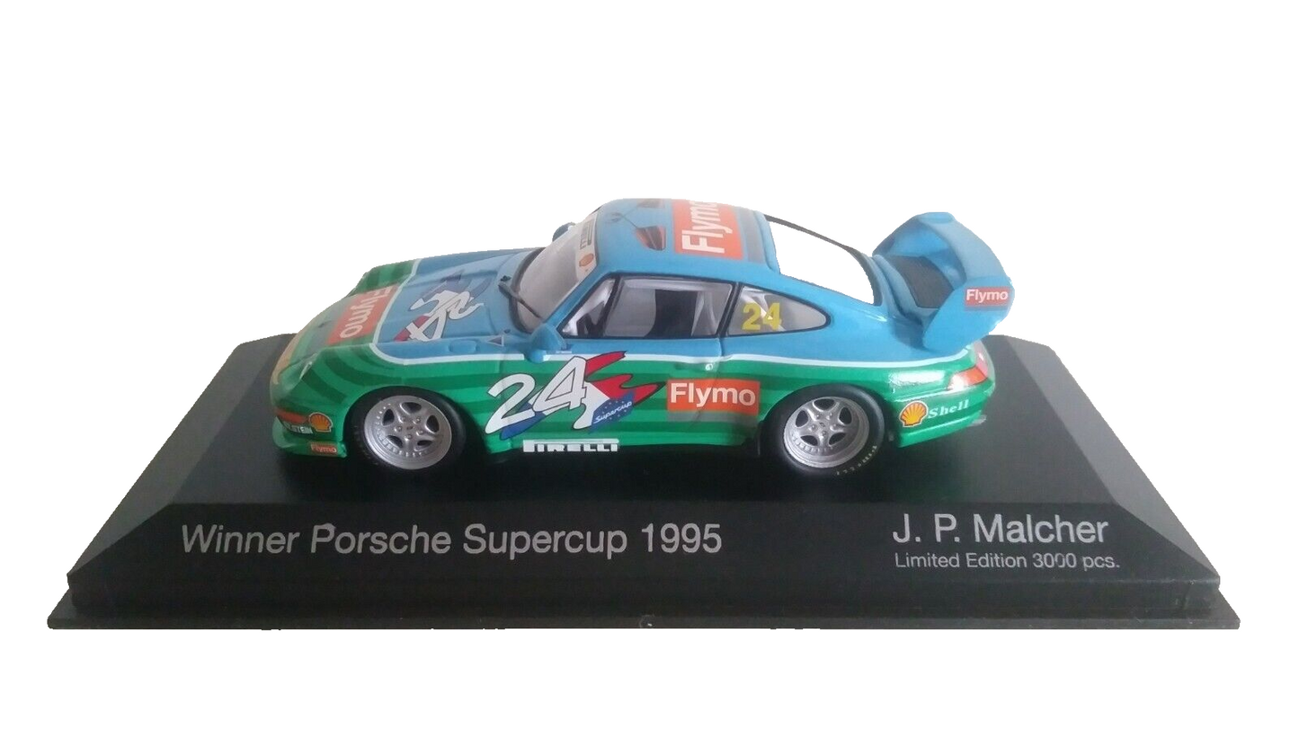 PORSCHE 911 1ST PORSCHE SUPER CUP 1995 MINICHAMPS SCALA 1/43