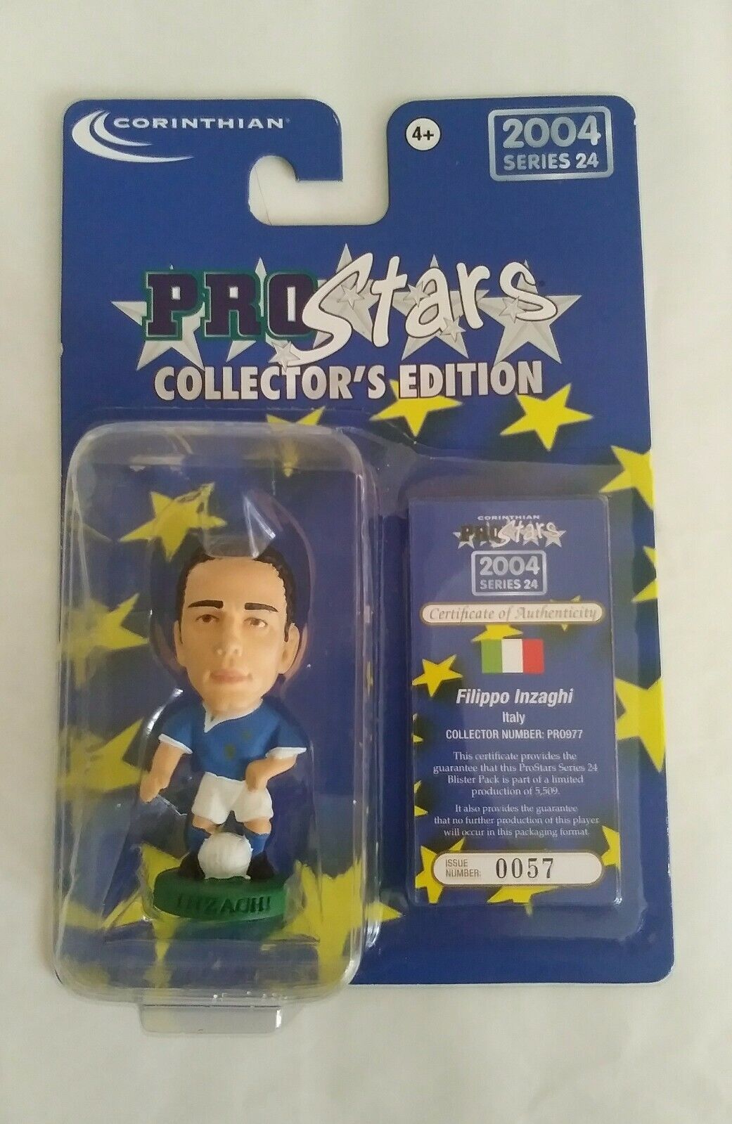 CORINTHIAN PROSTARS-SUPERSTARS SCEGLI LE ACTION FIGURES DAL MENU A TENDINA