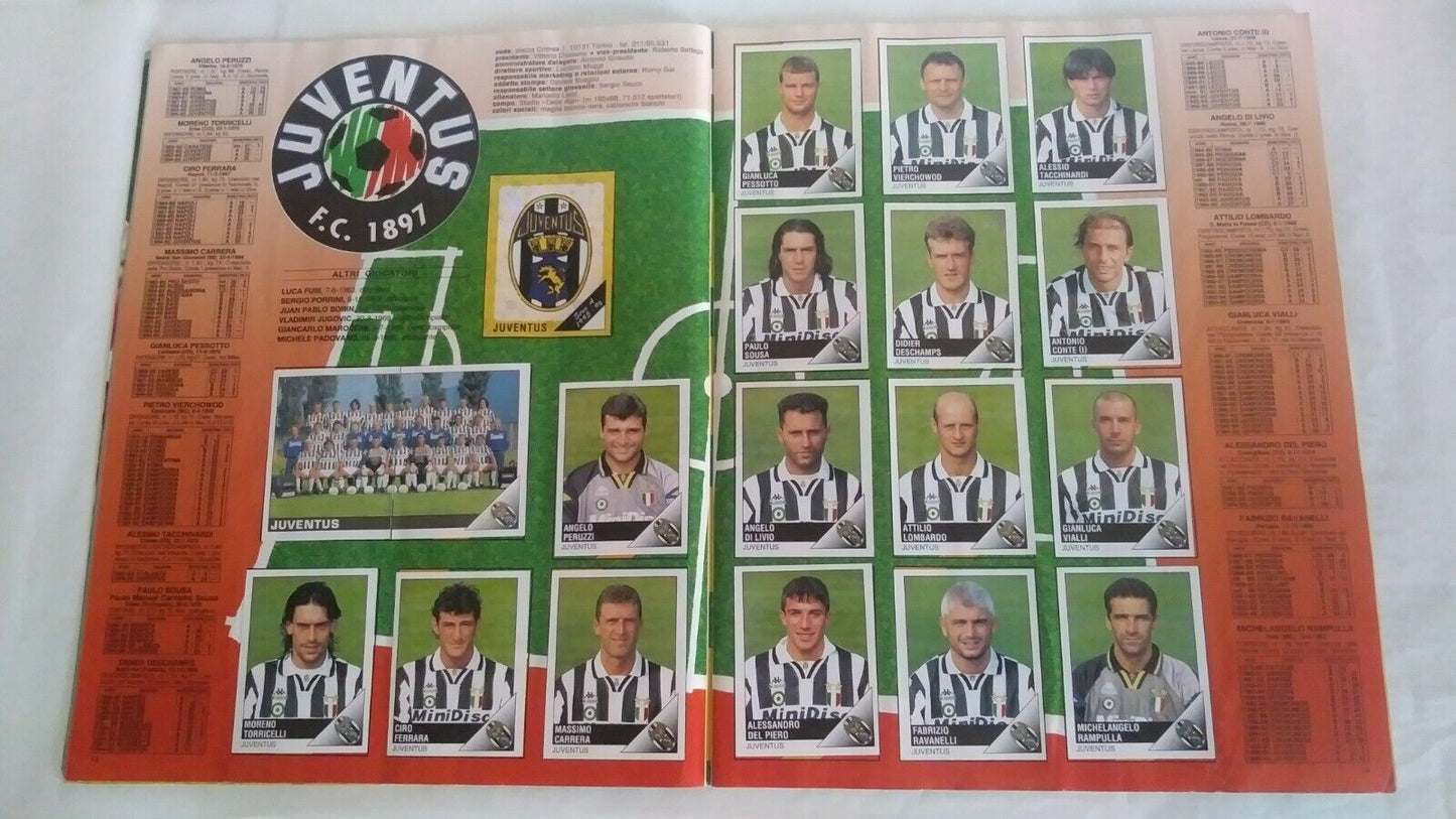 ALBUM CALCIATORI PANINI 1995-96