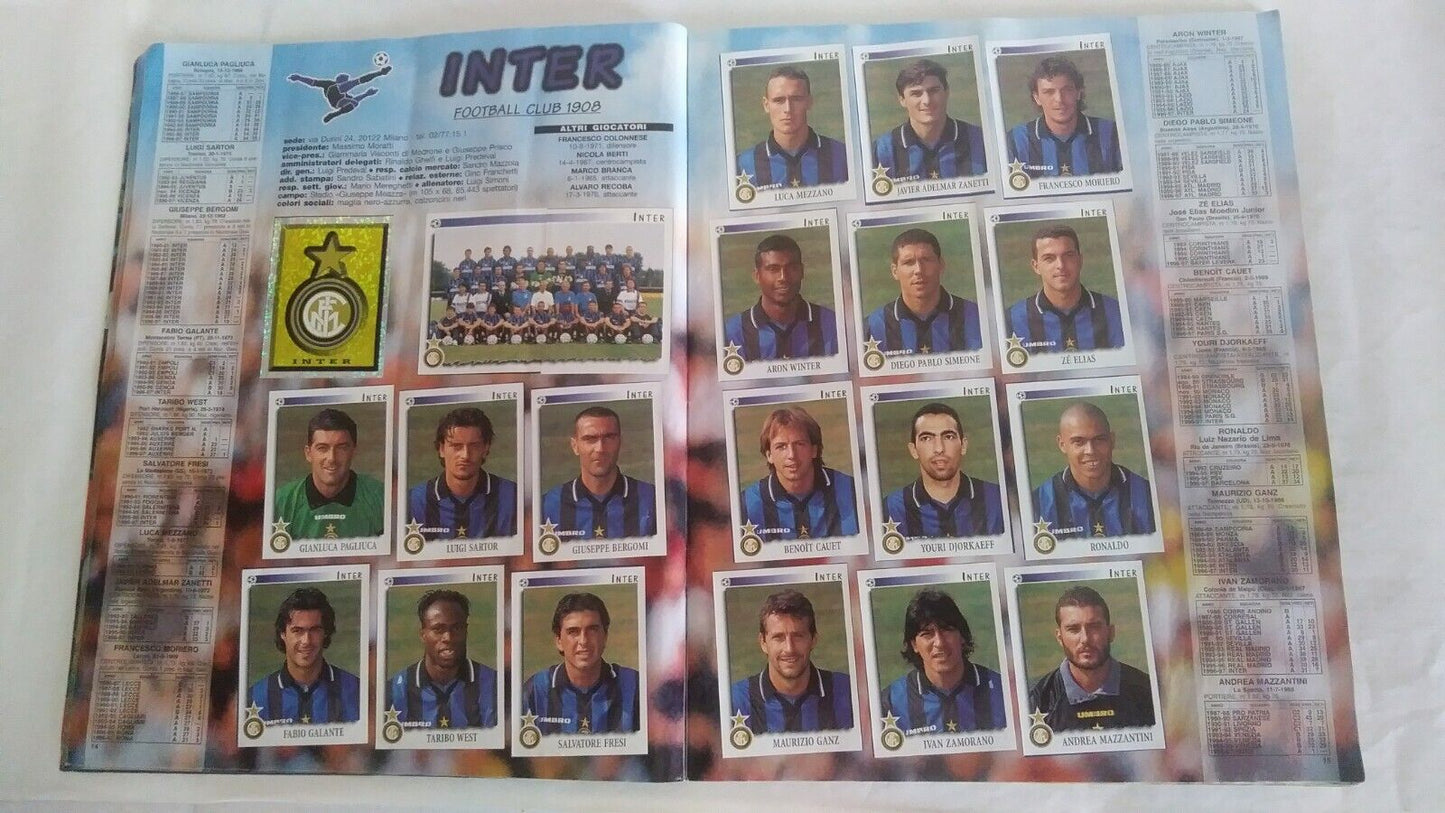 ALBUM CALCIATORI PANINI 1997-98