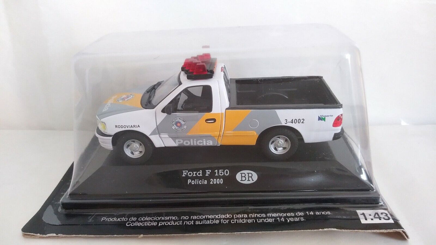 AUTO DELLA POLIZIA DA COLLEZIONE 1:43 SCEGLI DAL MENU A TENDINA