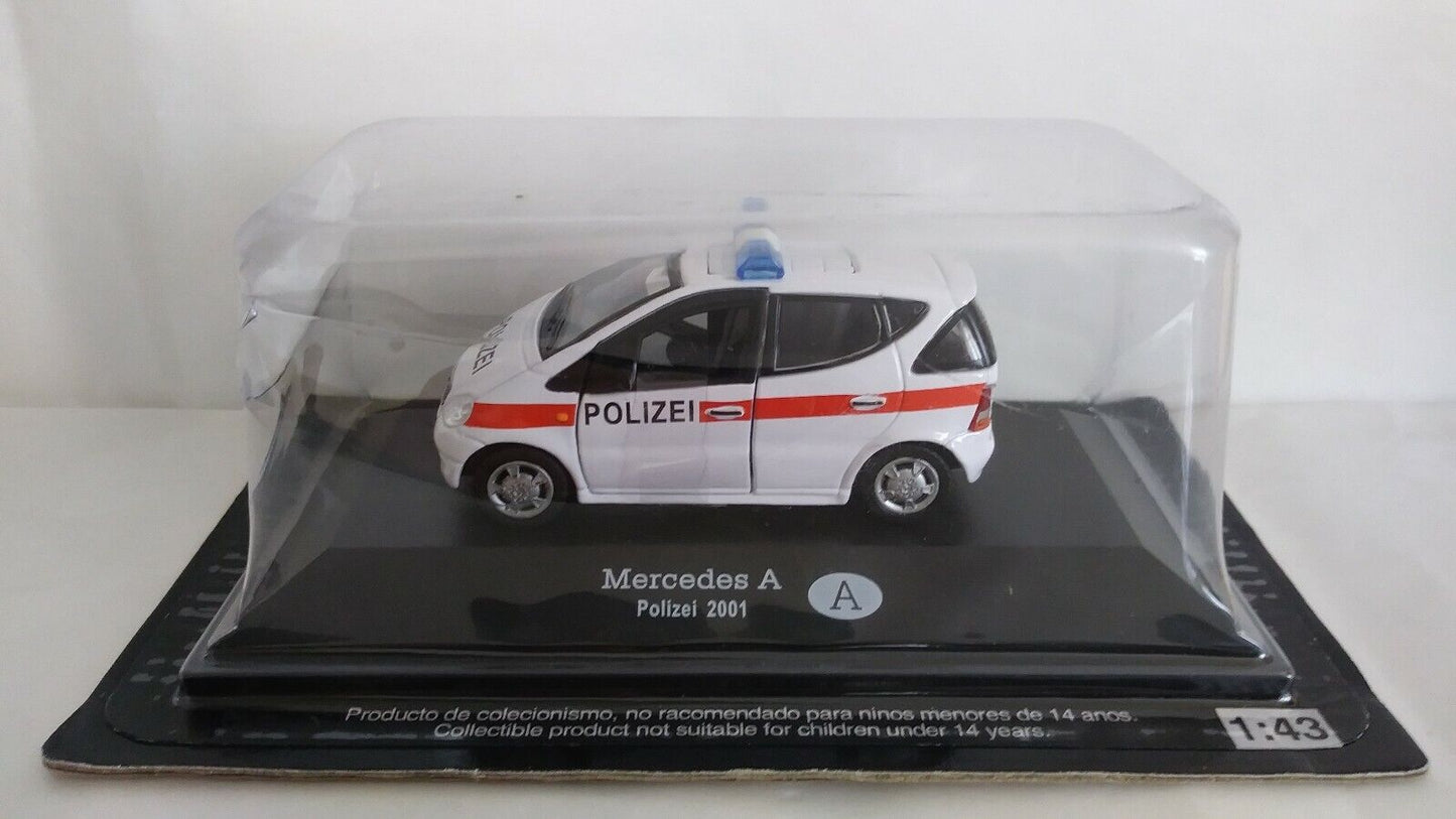 AUTO DELLA POLIZIA DA COLLEZIONE 1:43 SCEGLI DAL MENU A TENDINA