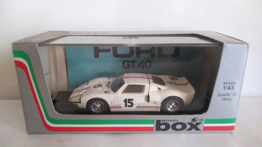 FORD GT 40 MODEL BOX SCALA 1/43