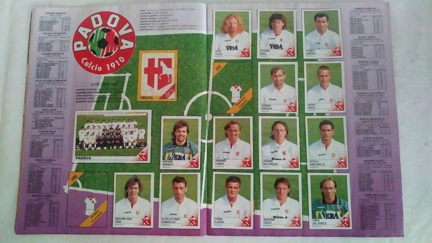 ALBUM CALCIATORI PANINI 1995-96