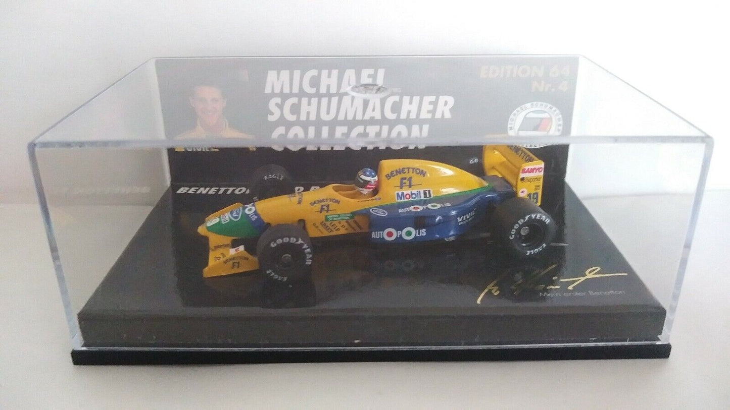 MICHAEL SCHUMACHER COLLECTION MINICHAMPS 1:64 SCEGLI DAL MENU A TENDINA