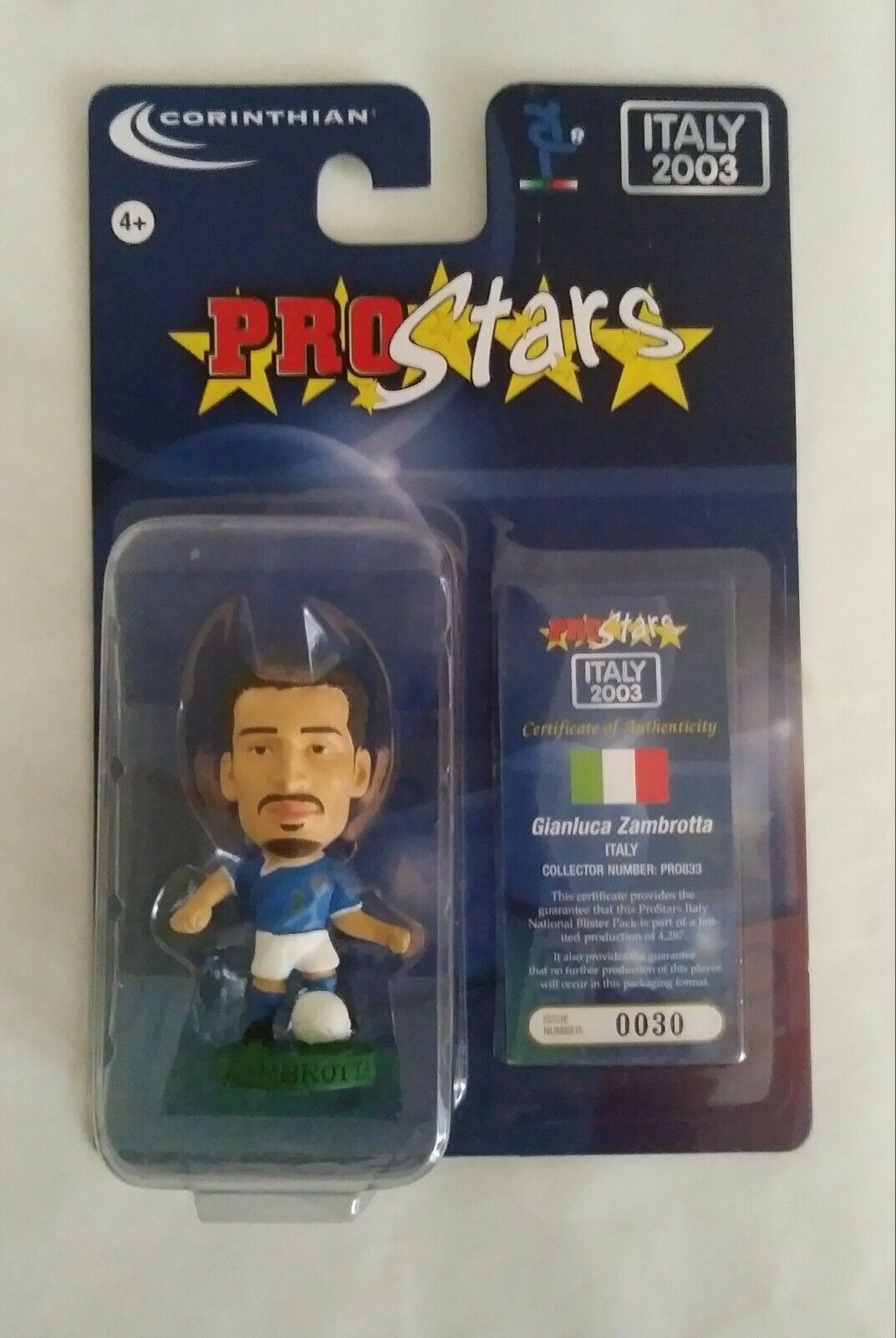 CORINTHIAN PROSTARS-SUPERSTARS SCEGLI LE ACTION FIGURES DAL MENU A TENDINA