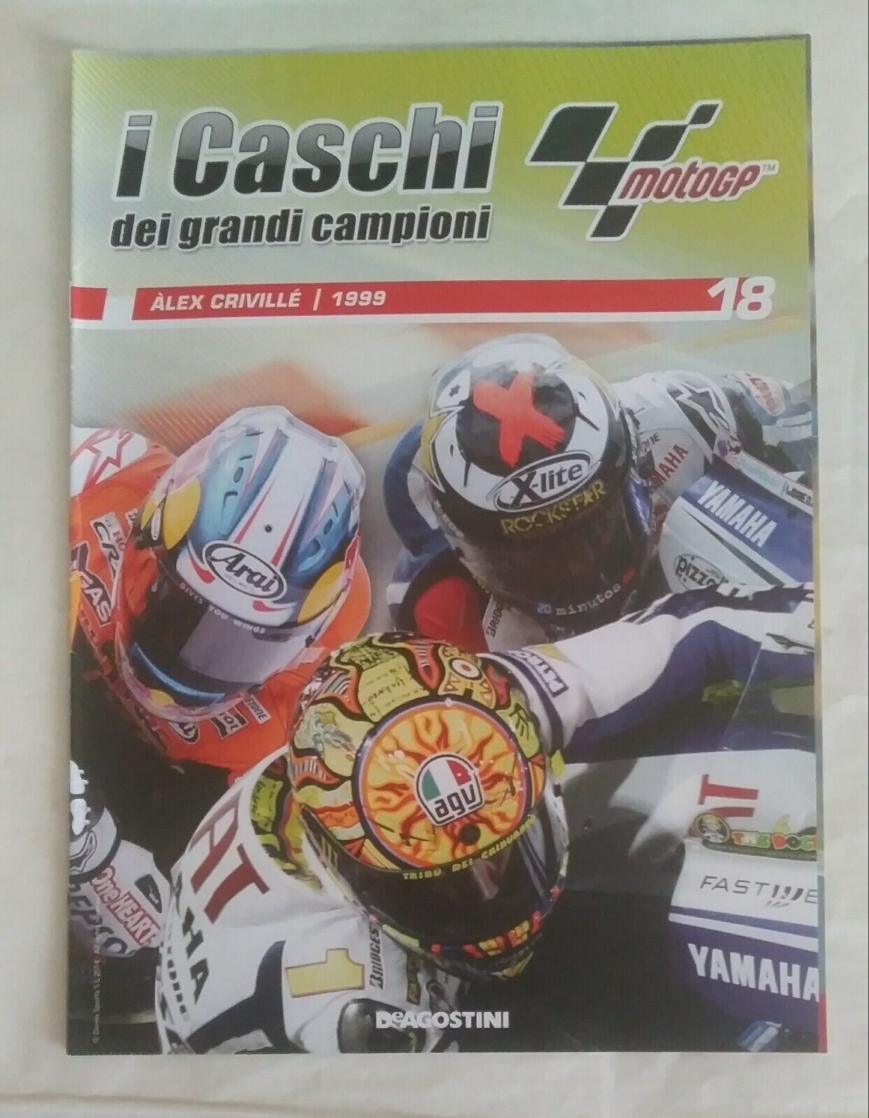 CASCHI MOTO GP FASCICOLI SCEGLI DAL MENU A TENDINA