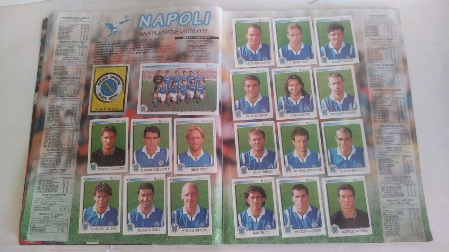 ALBUM CALCIATORI PANINI 1997-98