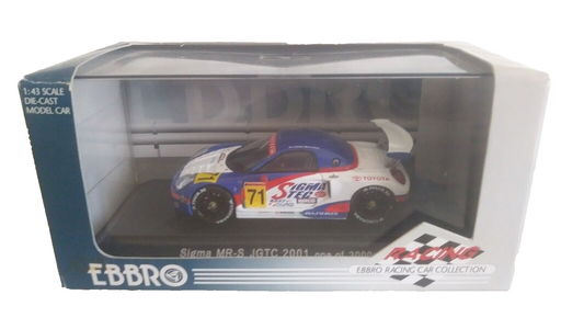 SIGMA TOYOTA MR-S JGTC 2001 EBBRO 1/43