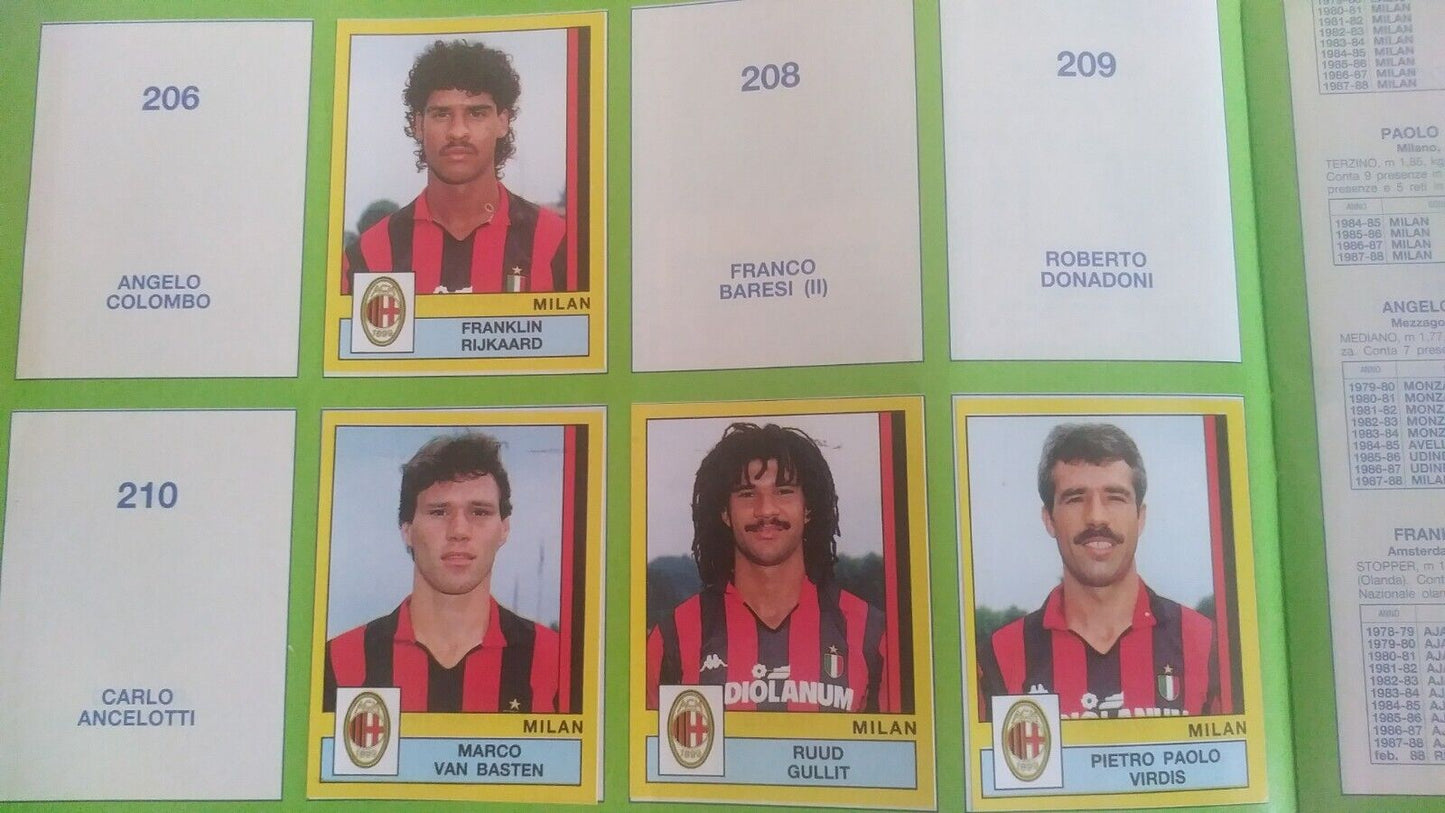 ALBUM CALCIATORI PANINI 1988-89