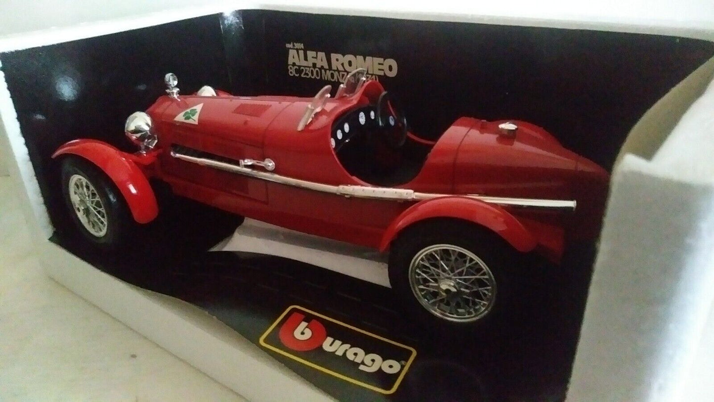 ALFA ROMEO 8C 2300 MONZA 1931 BURAGO SCALA 1/18